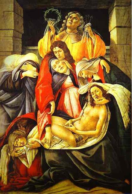 Sandro Botticelli Lamentation over Dead Christ china oil painting image